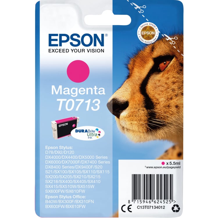 Epson ink cartridge T0713 5.5 ml magenta