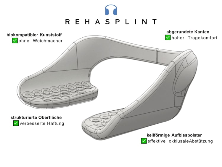 Dentrade RehaSplint CMD Schiene Soft