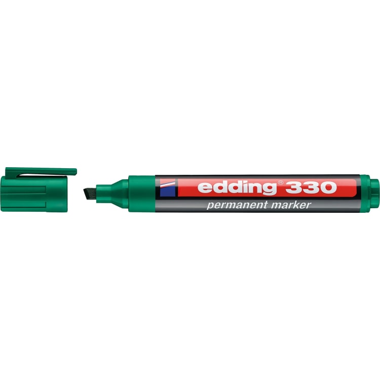 edding Permanentmarker 330 1-5 mm Keilspitze grün