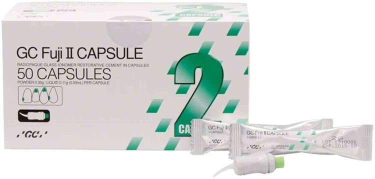 GC Fuji II Capsules N° 23 M, Deep Grey