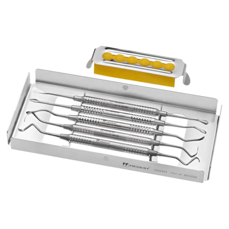 Sinus lift set incl. tray, (6-piece)