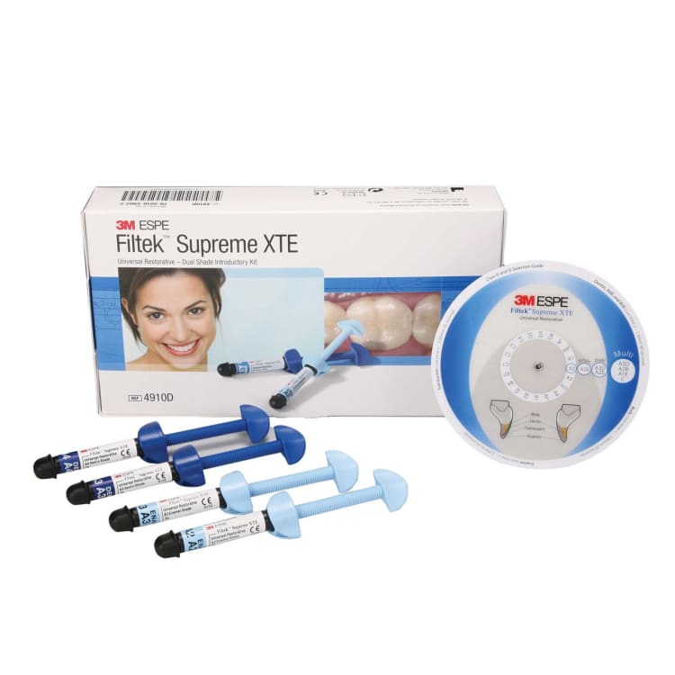 Solventum Filtek™ Supreme XTE Dual Shades Intro Kit Syringes