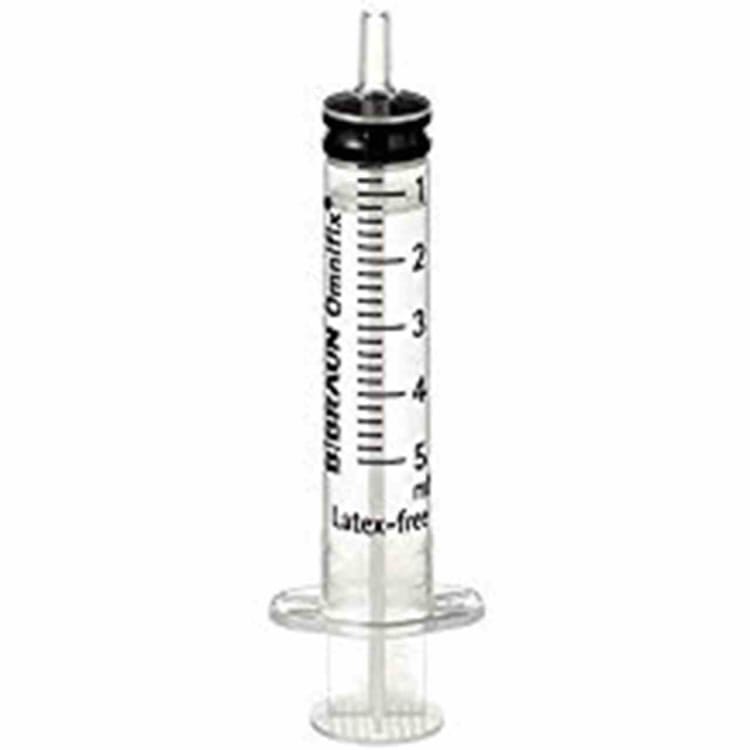 Omnifix Luerspritzen 5ml 100St