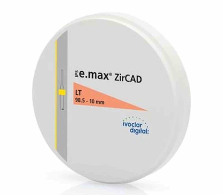 Ivoclar IPS E.max® ZirCAD LT 98.5-10 D2