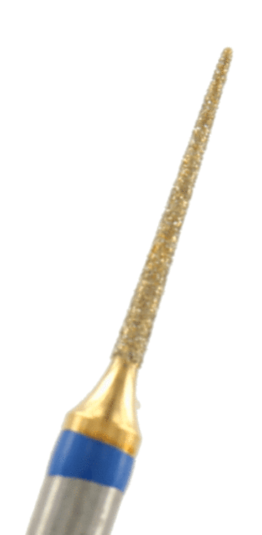 GOLD-Diamant Spitze Körnung: Blau (standard, 1 Packung á 5 Stück)