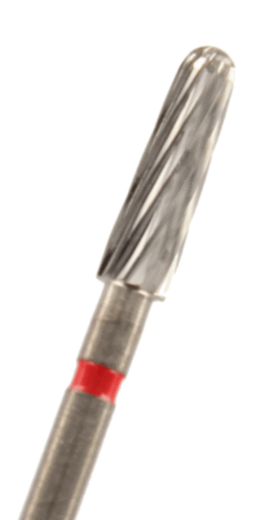 Hartmetall Finierer konisch rund Verzahnung: 8 Schneiden (standard, 1 Packung á 5 Stück)