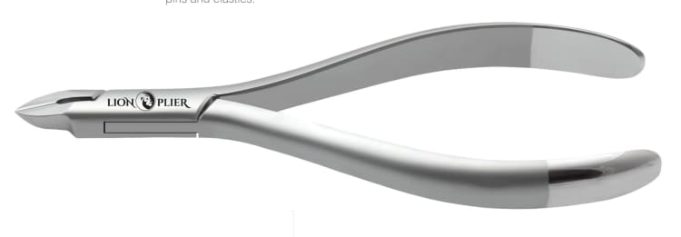 Micro pin and ligature cutter 15 degree angle soft wires up to .015