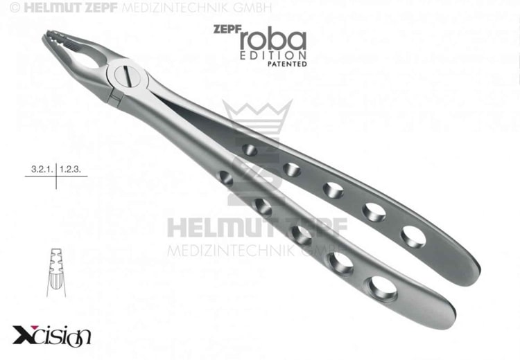 Zahnzange Fig.34N UK englische Form