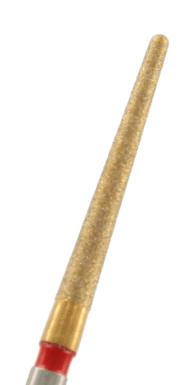 ZD-Diamant konisch rund Körnung: Rot (fein, 1 Packung á 5 Stück)