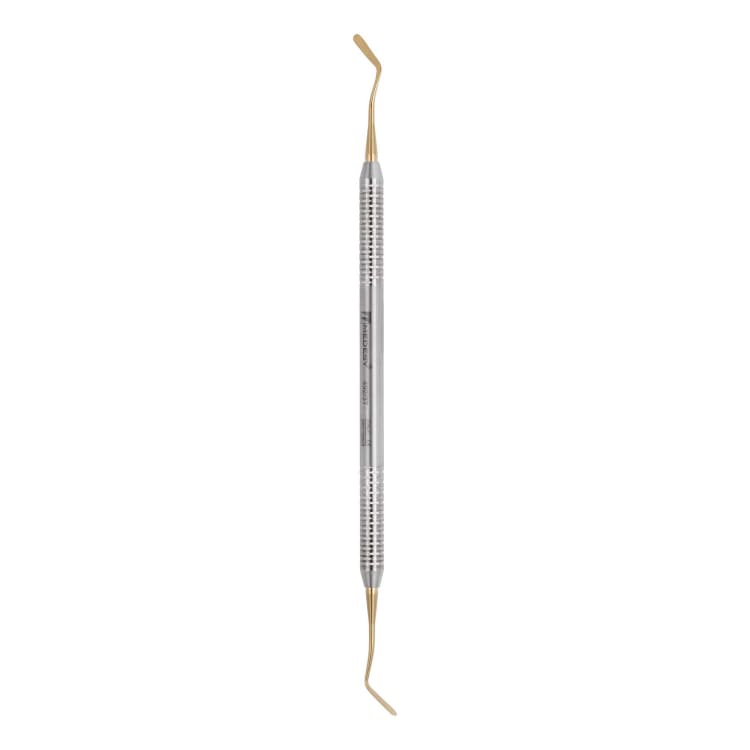 Composite filling instrument, Goldstein N. 3, spatula 2.5 mm / spatula 2.5 mm, TiN