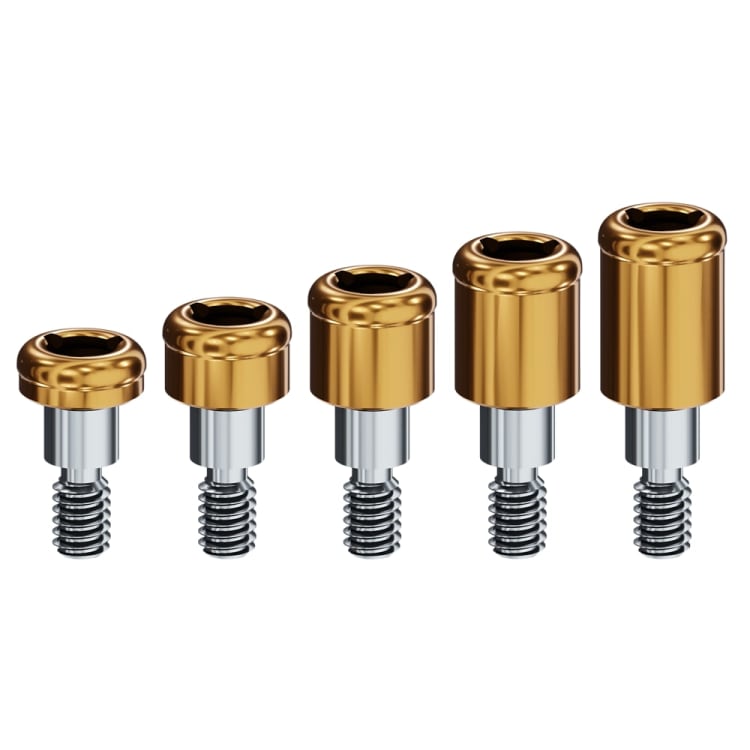 Locator Classic für Nobel Biocare – Replace Select - Plattform RP – Regular Platform – Ø 4,3 mm – Gelb - GH 4,0 mm