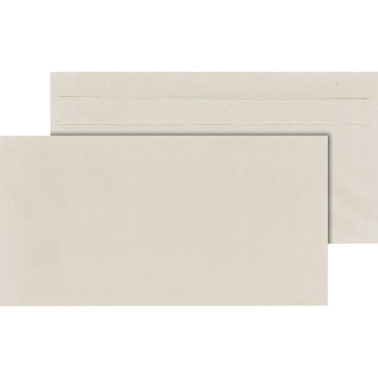 MAILmedia envelope 125x235 mm without window self-adhesive 1,000 pieces grey