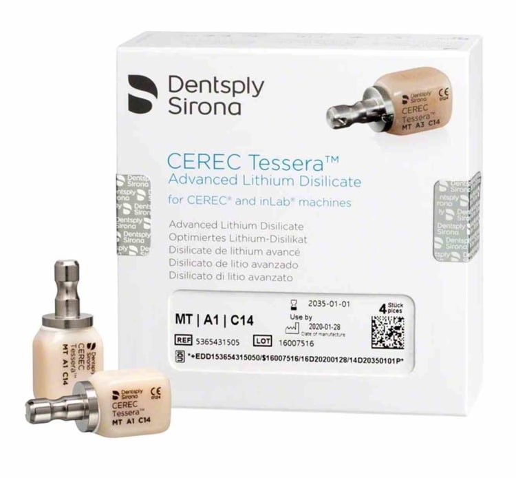 Dentsply Sirona CEREC Tessera™ Blocks HT C1 C14