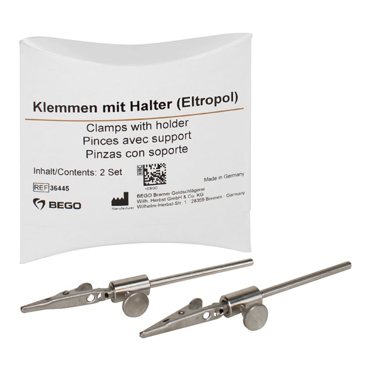 Ersatzklemmen m. Halter Eltropol 2St