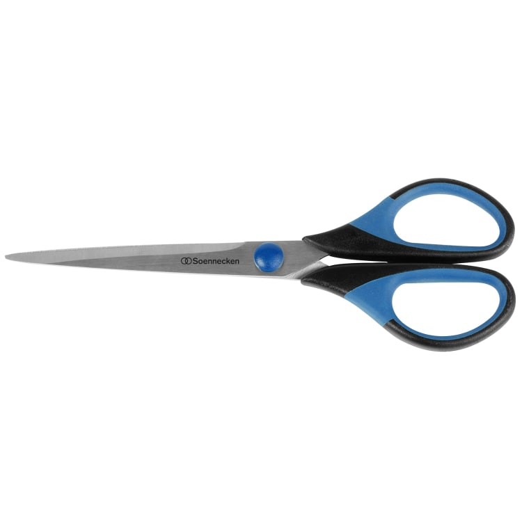 Soennecken Schere Softgrip 17,5 cm 7 Zoll