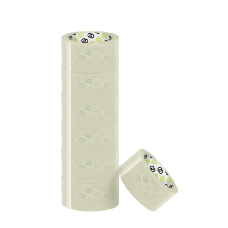 Soennecken oeco packing tape 50 mm x 66 m 6 pieces transparent