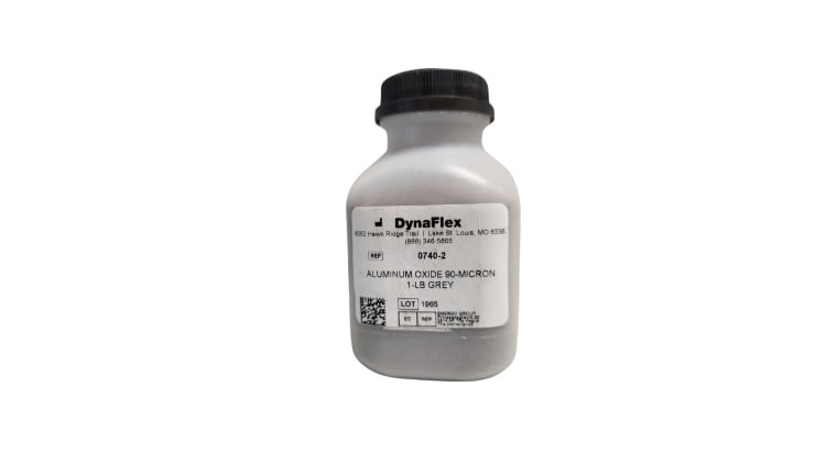 Aluminum Oxide 90 mic. tan 1lb extraoral for roughening metal surfaces