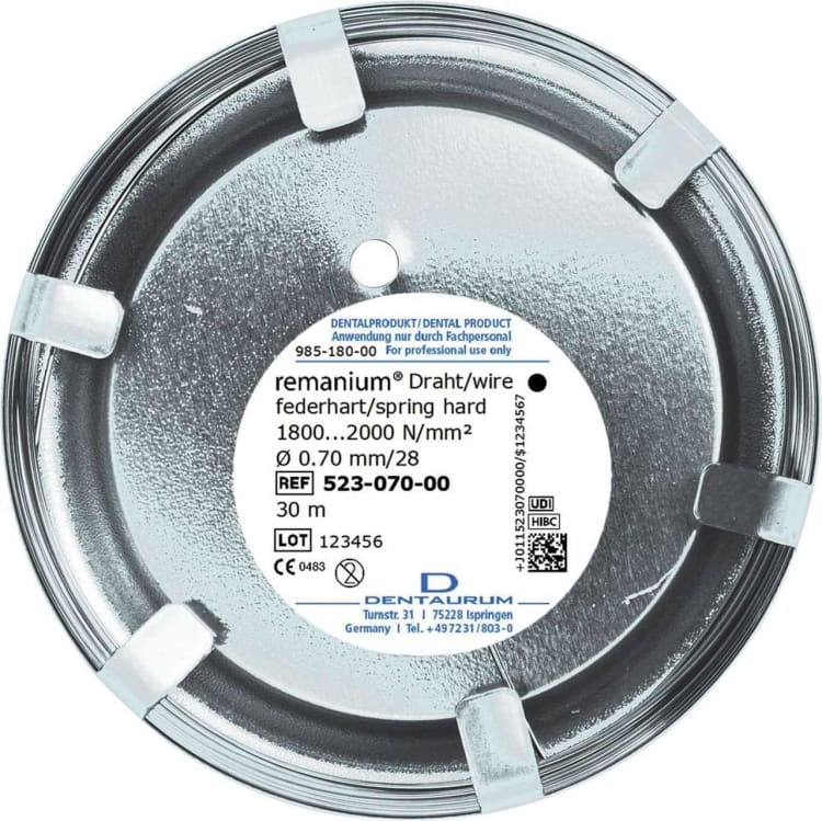 Remanium Draht fh 0,70mm 30mtr