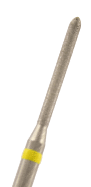 Diamant Torpedo Körnung: Gelb (extra-fein, 1 Packung á 5 Stück)