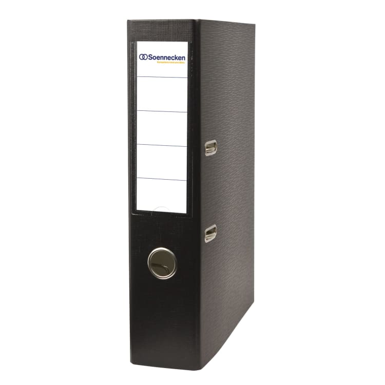 Soennecken ring binder A4 70 mm PP black