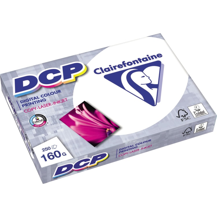 Clairefontaine copy paper DCP A4 160 g 250 sheets white
