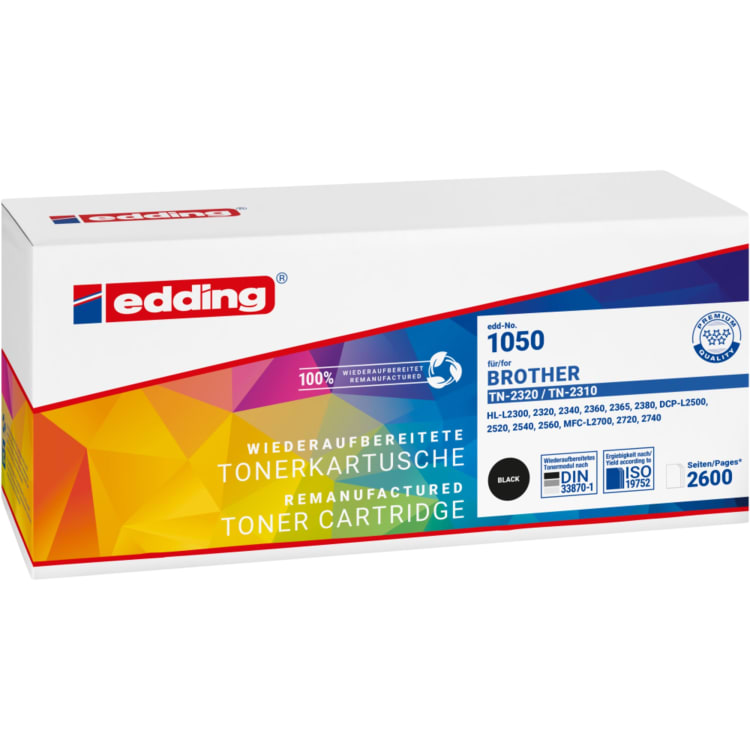 edding toner compatible with Brother TN-2320 black