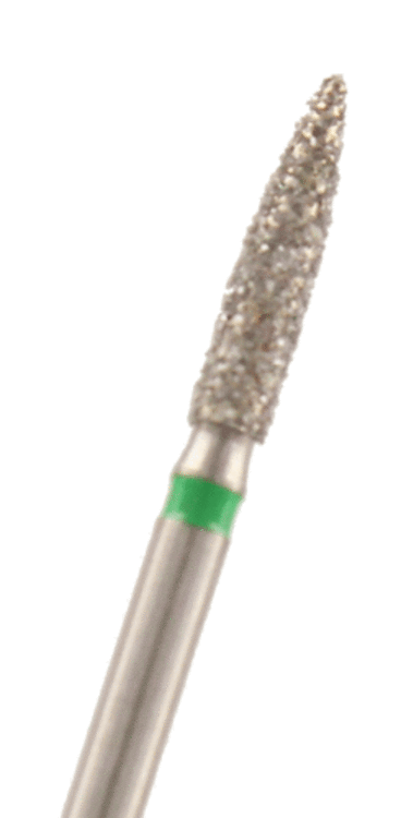 Diamant Flamme Körnung: Grün (grob, 1 Packung á 5 Stück)