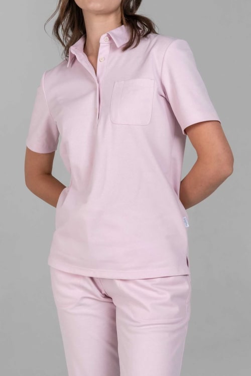 Van Laack Poloshirt 1/2 Arm MWW-S6 Cotton Candy L