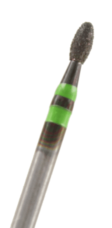 LAVA Diamant für Zirkon & Keramik Körnung: Grün (grob, 1 Packung á 5 Stück)