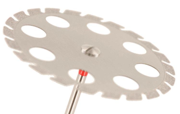 Gipstrennscheibe (0.25 mm) Körnung: Rot (fein, 1 Packung á 1 Stück)