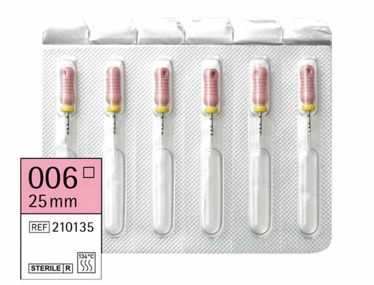 Omnident K-Files 25mm Sterile Gr. 006