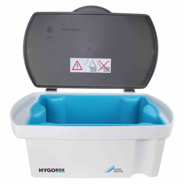 Hygobox anthrazit Einsatz blau