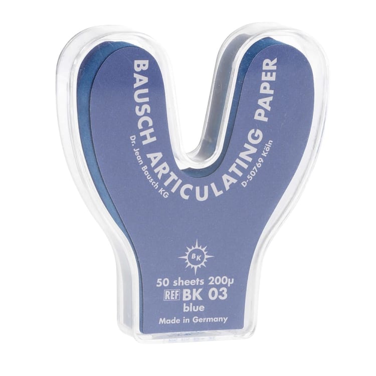 Artikulationspapier blau BK 03 Pa
