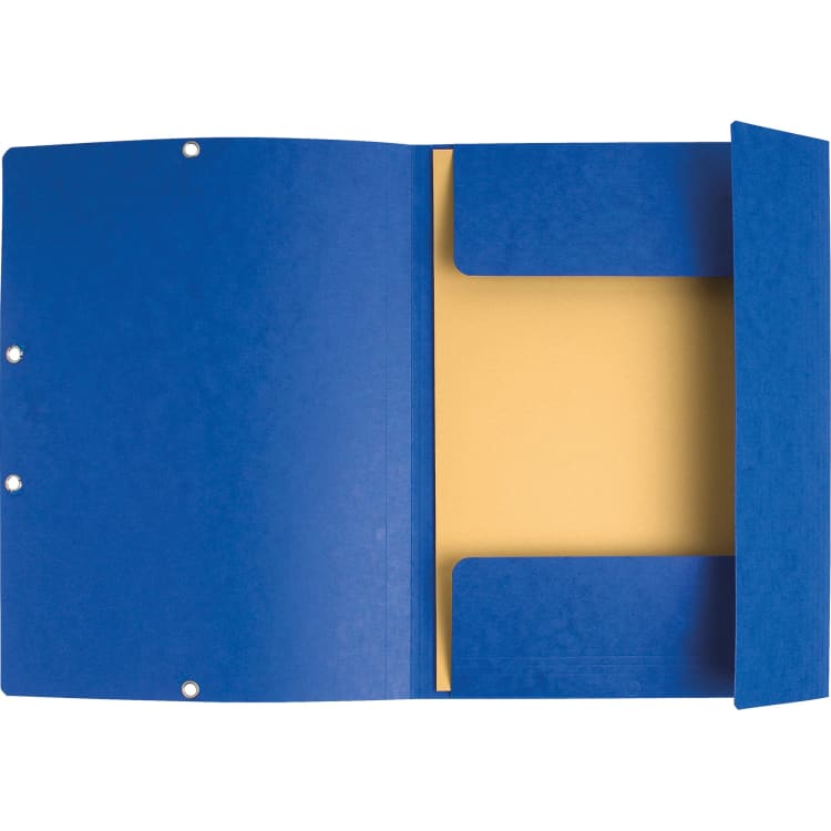 Exacompta Nature Future elastic folder A4 400 g cardboard blue