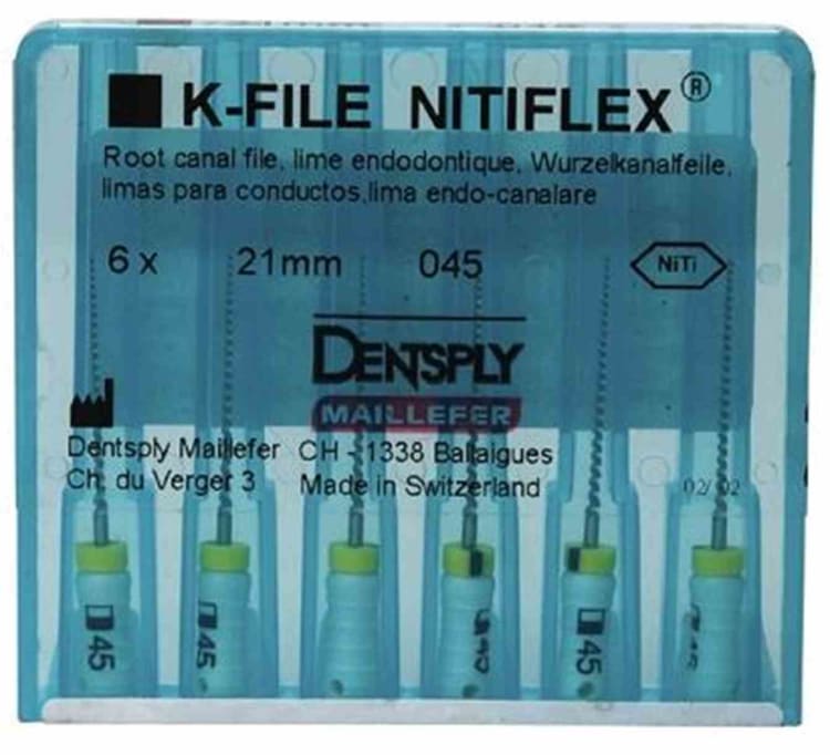 Nitiflex Feilen 12N 045 21mm 6St