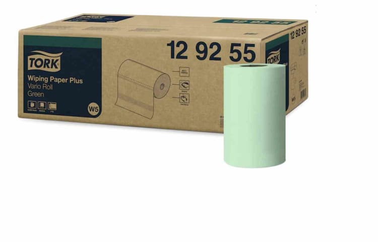 Tork Advanced Wischt. W2 23x14 grün 10Rl
