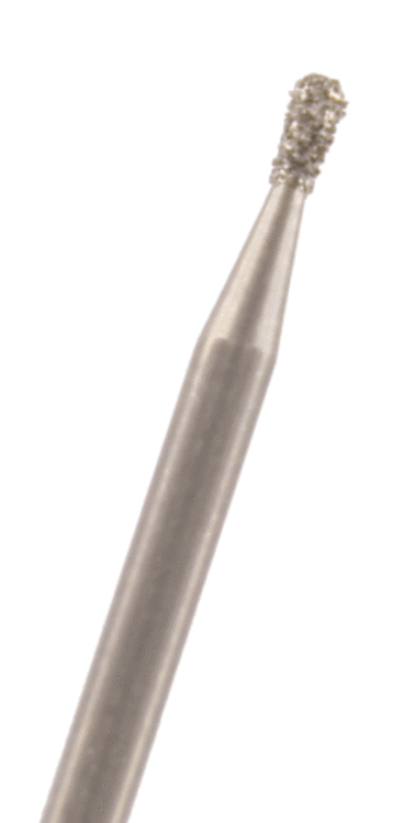 Diamant Birne Körnung: Blau (standard, 1 Packung á 5 Stück)