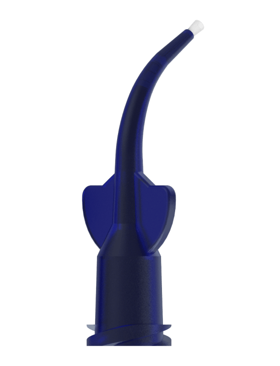 Application Cannulas Plastic G25 Black with Brush Tip (50 pcs)