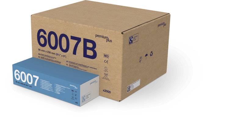 Sterilisationsbeutel Sterilisationstüten 90mm x 230mm / 200 Stück