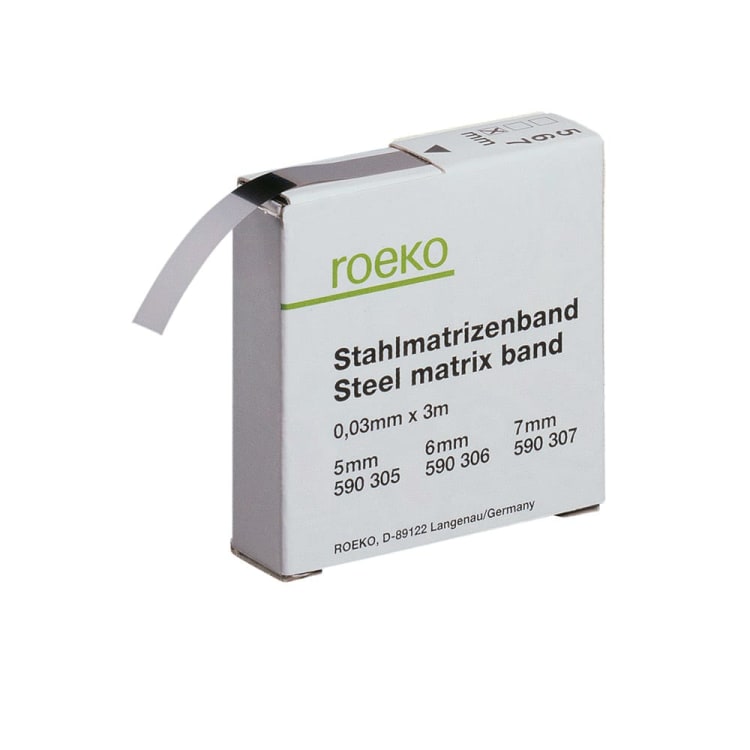Stahlmatrizenband 7mm/0,03 Sp