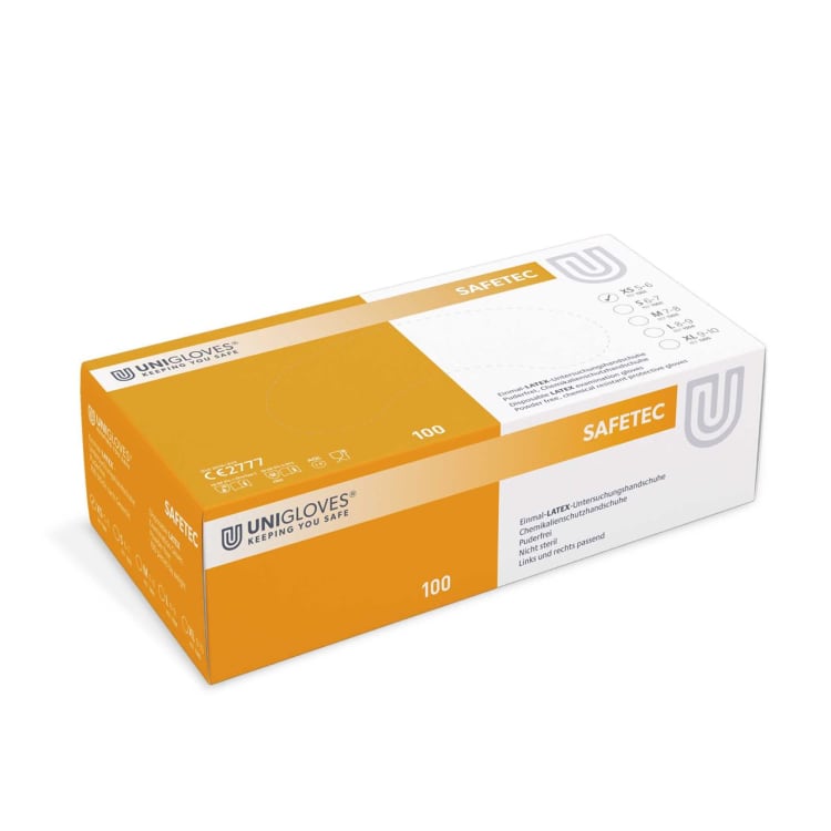 Unicare Safetec Latex pdfr XS 100St