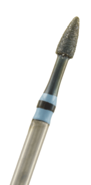 LAVA Diamant für Zirkon & Keramik Körnung: Blau (standard, 1 Packung á 5 Stück)