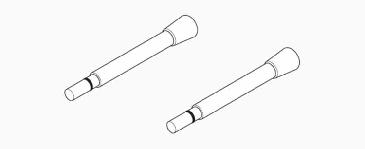 Kippstützen f. 2PX/3 Paar