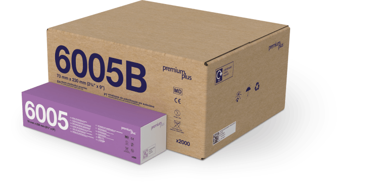 Sterilisationsbeutel Sterilisationstüten 70mm x 230mm / 200 Stück