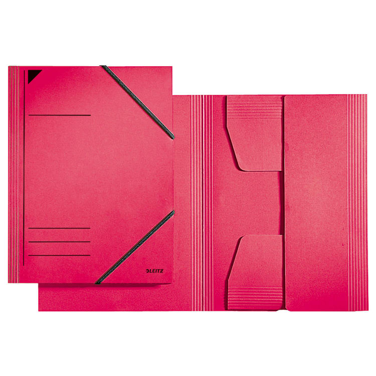 Leitz elastic folder A4 cardboard red