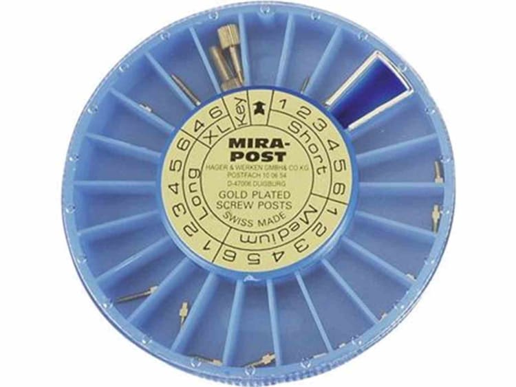 Mirapost vergoldet XL4 Refill 12St
