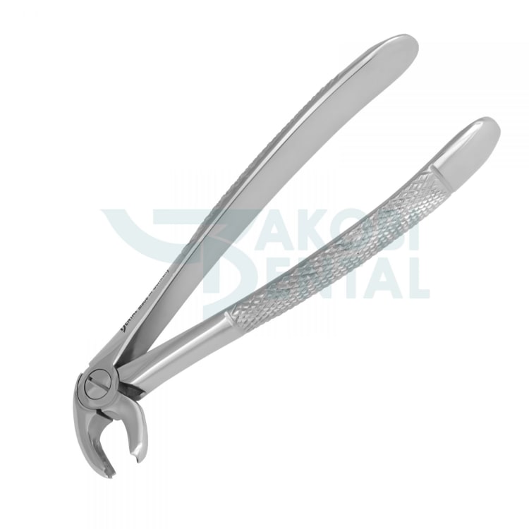Extracting Forceps # 22, english pattern non-slip beaks, Satin Finish Design, stainless steel