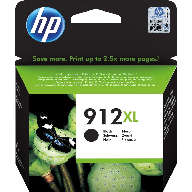 HP ink cartridge 912XL 825 pages black