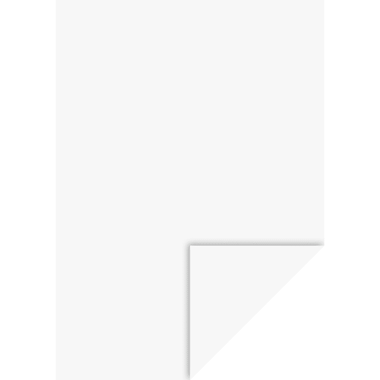 Heyda photo card 50x70 cm 300 g 25 pieces white