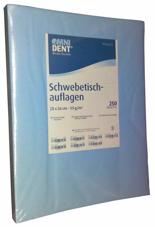 Omnident Schwebetischauflagen Blue